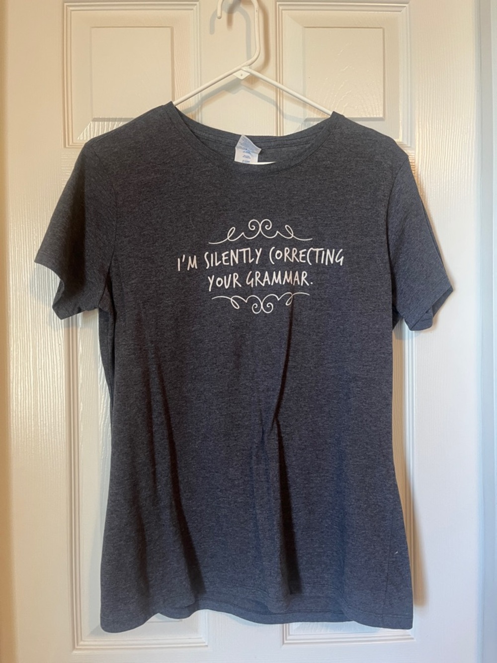 Graphic Tee "I'm Silently Correcting Your Grammar"